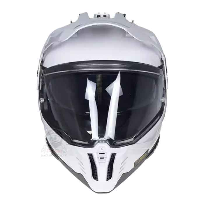 LS2 Pioneer II MX702 Trắng Bóng