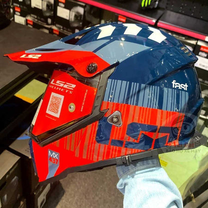 LS2 Pioneer Xcode Cam xanh MX436