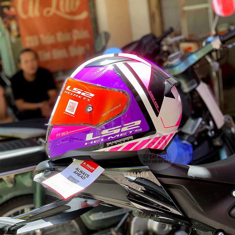LS2 Rapid FF353 Blink Fuchsia