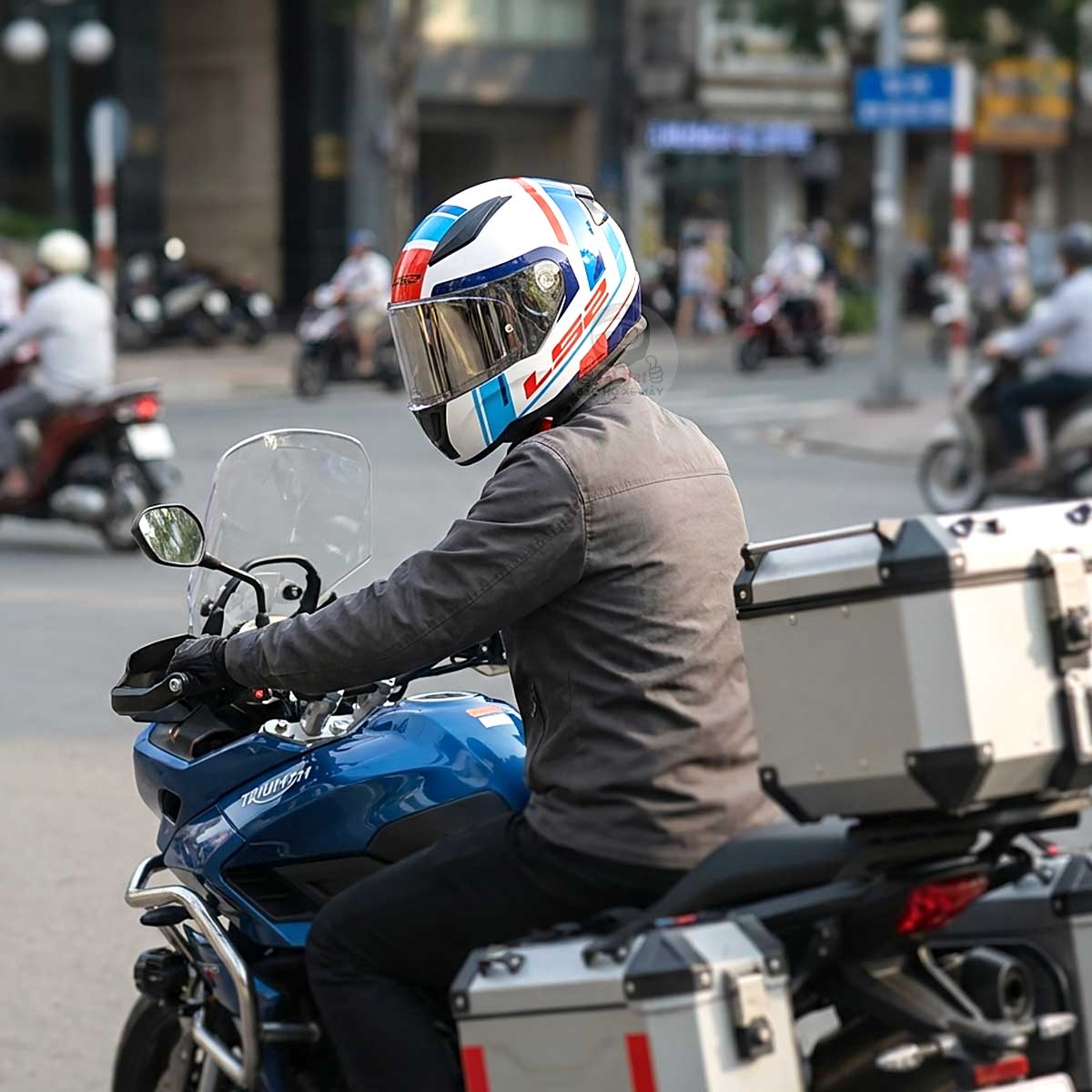 Kính 7 màu, gương mũ LS2 FF320, FF353, FF800