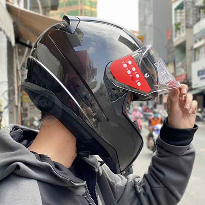 LS2 Rapid FF353 Jeans Xám xước