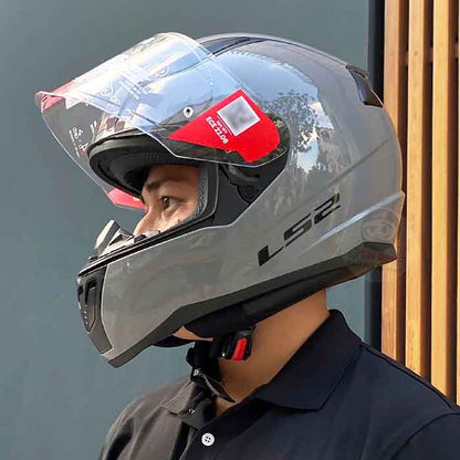 LS2 Rapid FF353 Xám bóng Nardo Grey