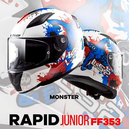 LS2 Rapid Mini FF353 for Kid Junior