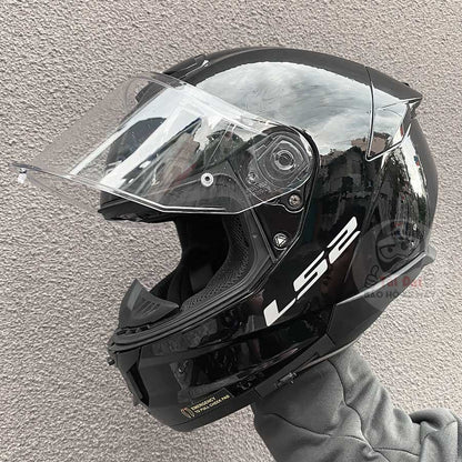 LS2 FF808 Stream II Gloss Black Helmet