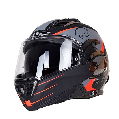 LS2 Valiant II Codex Đỏ Đen FF900