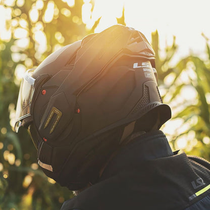 LS2 Advant X Gloss Black FF901 Helmet