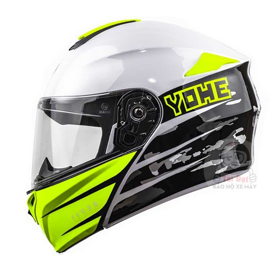 Yohe 938 Trắng Camo Xanh lá