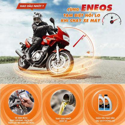 Dầu nhớt Eneos 10W-40 SL/MA2 xe máy