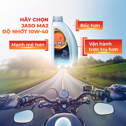 Dầu nhớt Eneos 10W-40 SL/MA2 xe máy