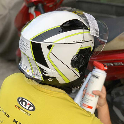 Mũ bảo hiểm Ego E41 Trắng Xanh