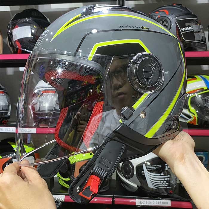 Mũ bảo hiểm Ego E41 Xám