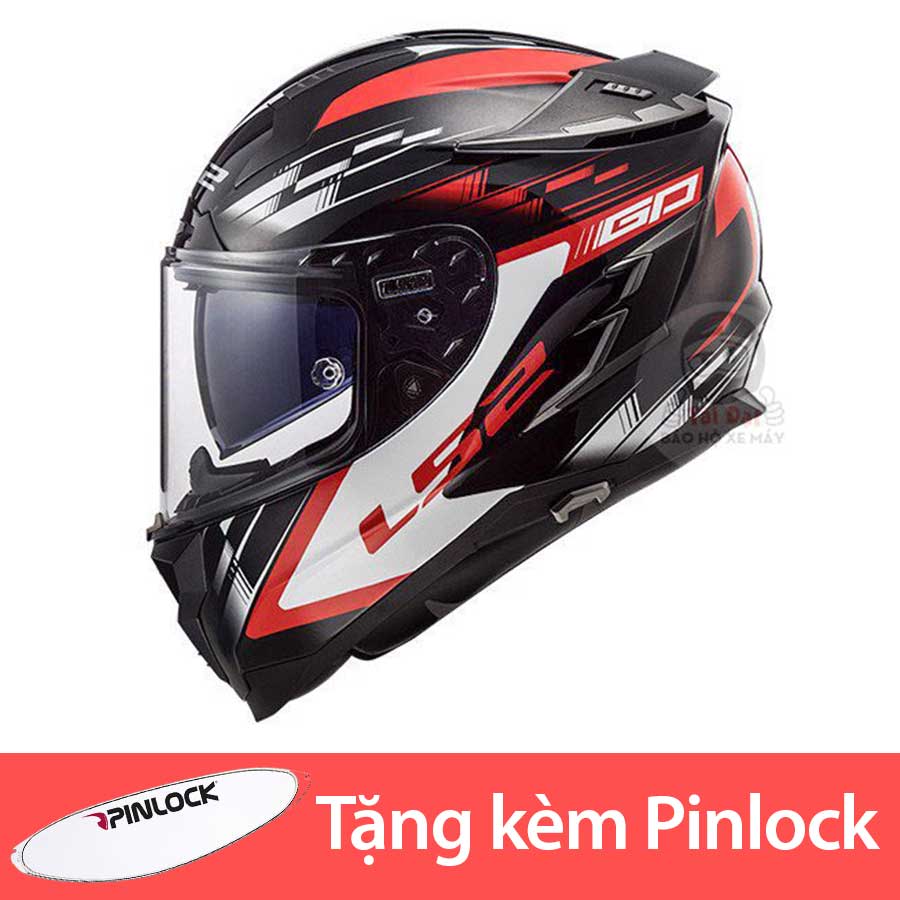 LS2 FF327 Challenger GP Đỏ Đen