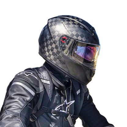 LS2 FF397 Vector Carbon tem Bóng (Glossy)
