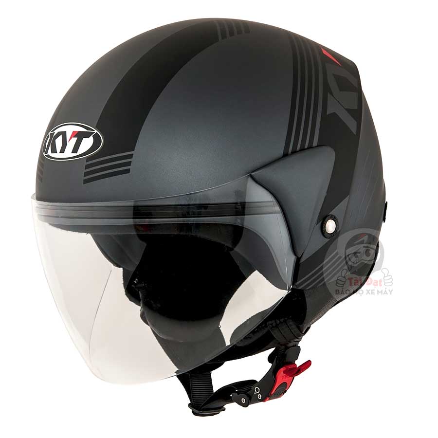 KYT Cougar Đen xám