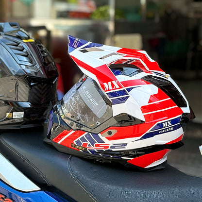 LS2 MX701 Explorer HPFC tem Atlantic Đỏ Xanh