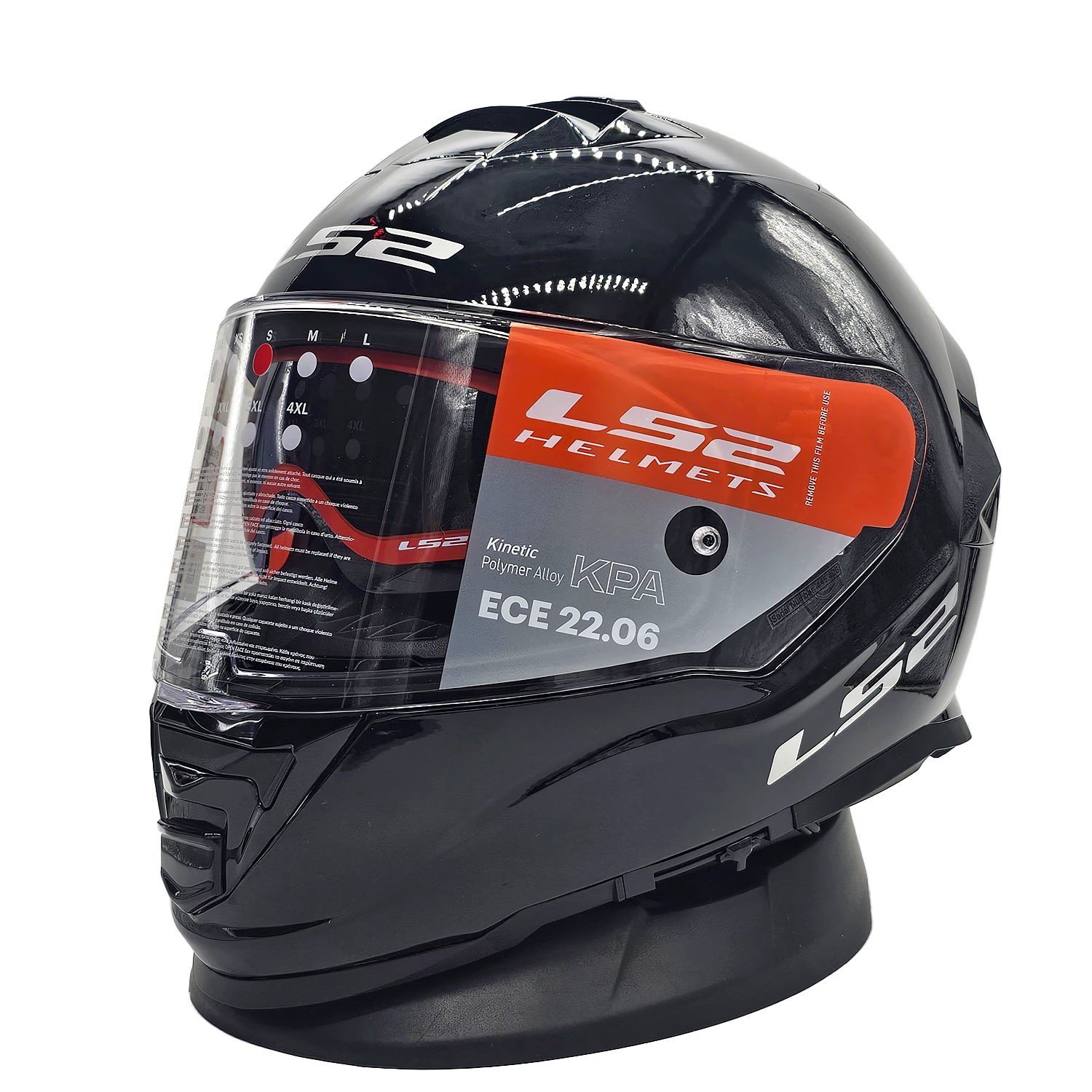 LS2 FF800 Storm Đen Bóng