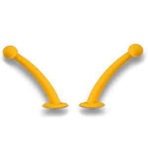 Râu dế cute trang trí mũ bảo hiểm