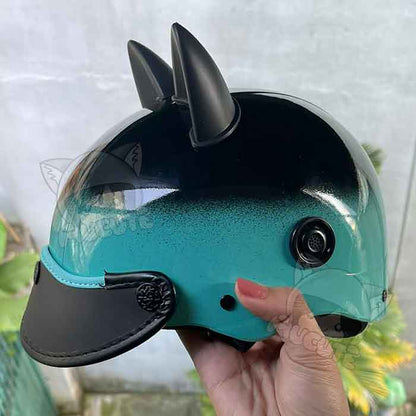 Tai mèo cute trang trí mũ bảo hiểm