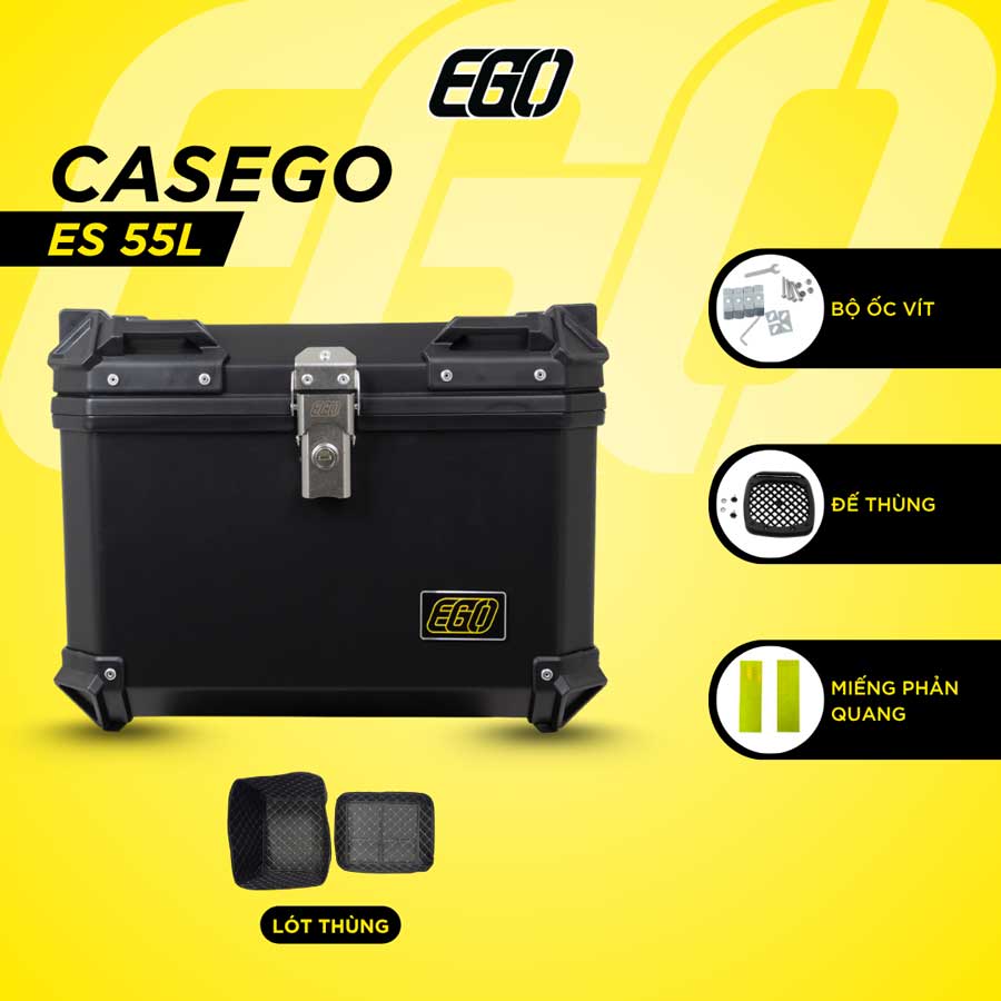 Thùng xe máy CaseGO ES-55 55 lít
