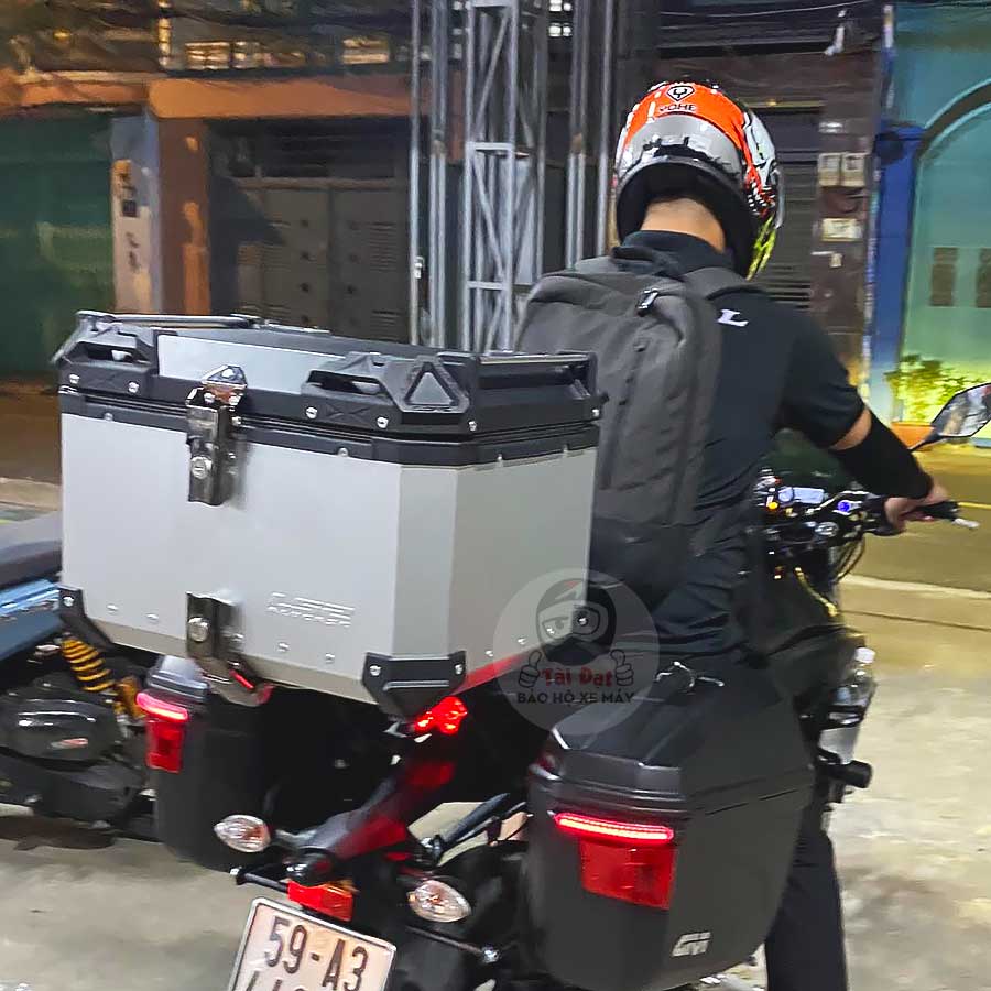 Thùng nhôm LS2 55 lít