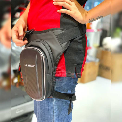 Túi đeo đùi Ls2 Carbon Grain Black 4,5L