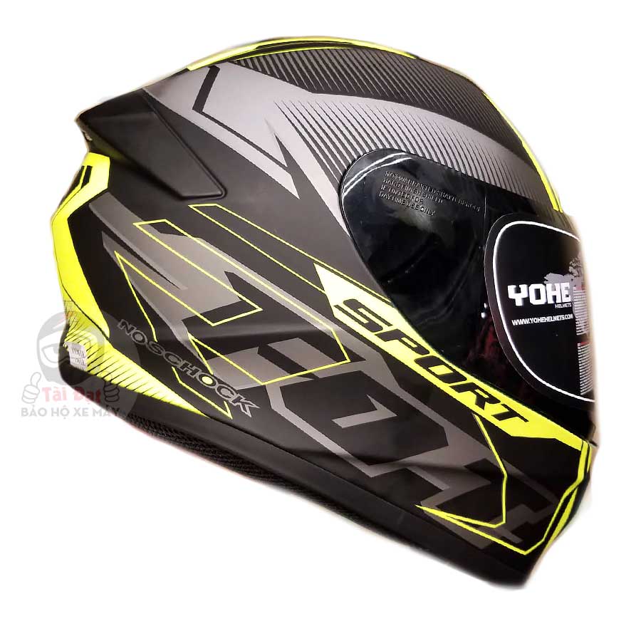 Fullface Yohe 977 Đen Vàng