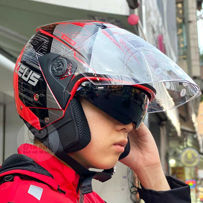 Zeus 205 AQ12 2023 open-face helmet