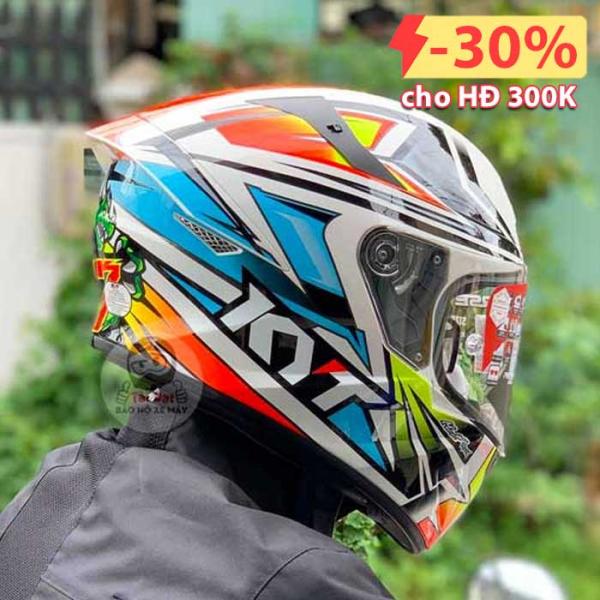 KYT TT-Course Kasma Daniel Rep Helmet - Moto2 Helmet