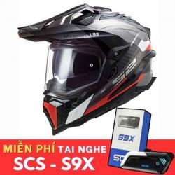 LS2 MX701 Explorer  Carbon Đỏ Titan