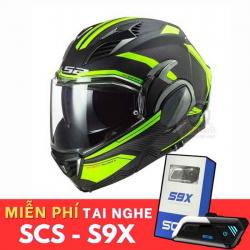 LS2 Valiant II Revo Blk HV Yellow FF900 Helmet