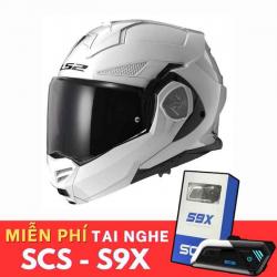 LS2 Advant X FF901 White Helmet