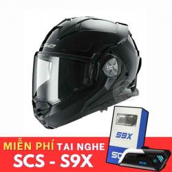 LS2 Advant X Gloss Black FF901 Helmet