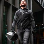 Áo hoodie LS2 Throttle Man - Áo giáp hoodie đi mô tô, xe máy