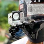 Mount gắn camera ở cằm mũ Fullface - GoPro, SJCAM,...