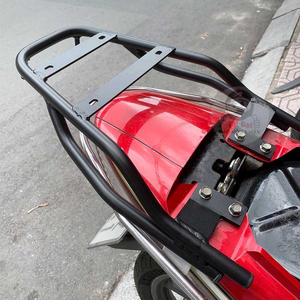 Baga R92 Honda Future Neo rack - Lắp baga ràng đồ sau xe đi phượt