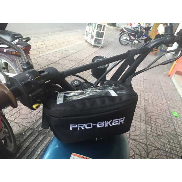 Túi treo đầu xe máy Pro-Biker  | Túi treo điện thoại ghi đông xe máy 