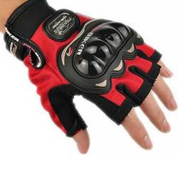Pro-biker half-finger gloves