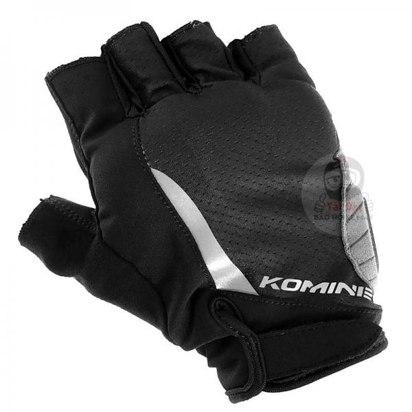 Komine GK-2593 Protect Mesh Half Finger Gloves