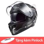 LS2 FF327 Challenger Carbon Helmet - Dual Visor Fullface