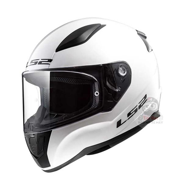 LS2 Rapid II FF353 Gloss White Helmet - Fullface LS2 Helmet