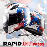 LS2 Rapid Mini FF353 helmet for Kid Junior - Fullface LS2 FF353