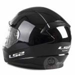 LS2 Rapid FF353 Gloss Black Helmet - Fullface LS2 Helmet