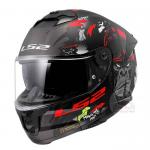 LS2 Stream II Angry Monkey Helmet - FF808 Dual Visor Helmet