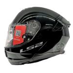 LS2 Stream II Gloss Black Helmet - FF808 Dual Visor Helmet