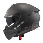 LS2 Stream II Matt Black Helmet - FF808 Dual Visor Helmet