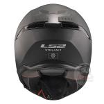 LS2 Stream II Matt Black Helmet - FF808 Dual Visor Helmet