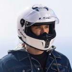 LS2 Stream II Gloss White Helmet - FF808 Dual Visor Helmet