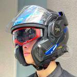 Mũ LS2 Advant X Spectrum Xanh dương FF901 - Mũ lật hàm LS2 đi phượt touring moto