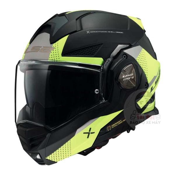 Mũ LS2 Advant X FF901 Oblivion Vàng - Mũ lật hàm LS2 đi phượt touring moto