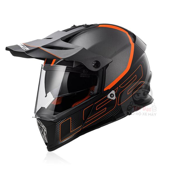 Mũ bảo hiểm Fullface Dual Sport LS2 PIONEER MX436 | Fullface LS2 chính hãng